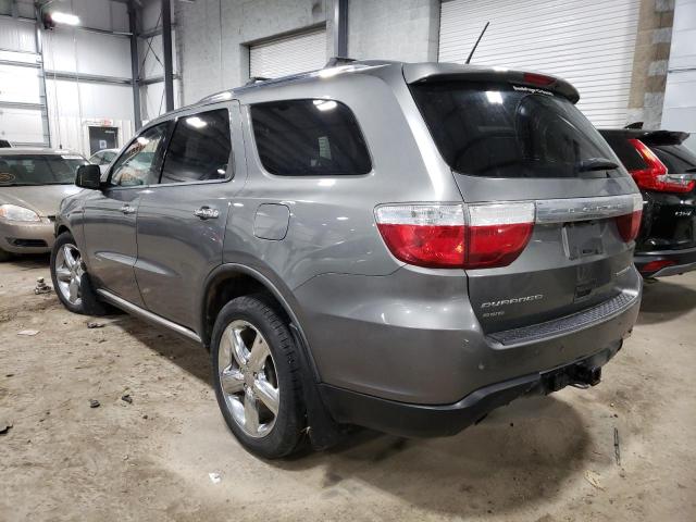 1C4SDJET1CC192568 - 2012 DODGE DURANGO CI GRAY photo 3