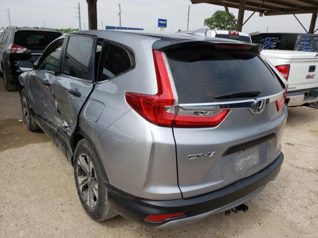 2HKRW5H35KH408033 - 2019 HONDA CR-V LX SILVER photo 3