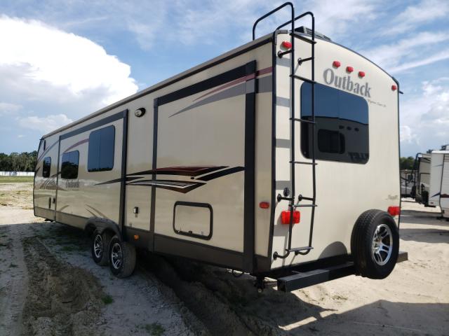 4YDT31021EB453418 - 2014 KEYSTONE OUTBACK WHITE photo 3