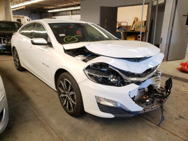 1G1ZG5ST1LF078742 - 2020 CHEVROLET MALIBU RS WHITE photo 1