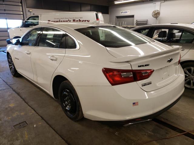 1G1ZG5ST1LF078742 - 2020 CHEVROLET MALIBU RS WHITE photo 3