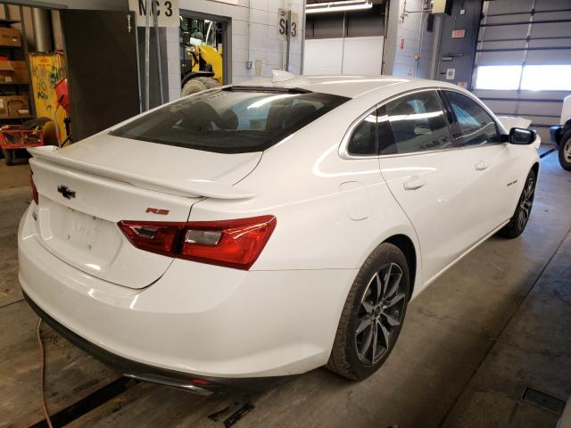 1G1ZG5ST1LF078742 - 2020 CHEVROLET MALIBU RS WHITE photo 4