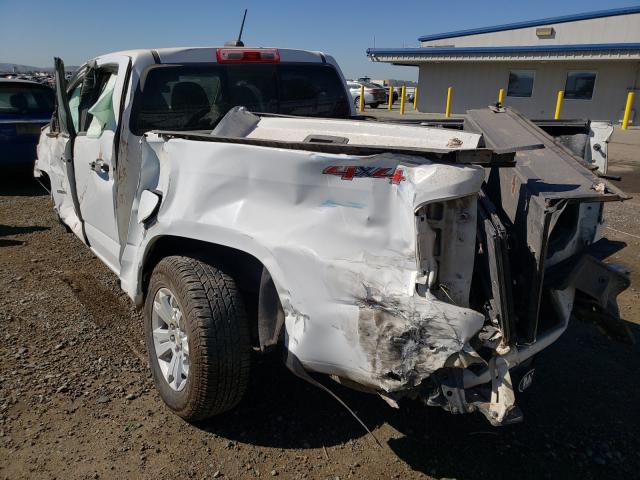1GCPTCE12K1146373 - 2019 CHEVROLET COLORADO L WHITE photo 3