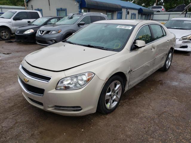 1G1ZC5EB5AF253750 - 2010 CHEVROLET MALIBU 1LT 银色 照片 2