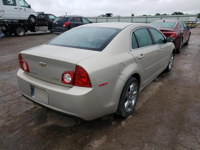 1G1ZC5EB5AF253750 - 2010 CHEVROLET MALIBU 1LT 银色 照片 4