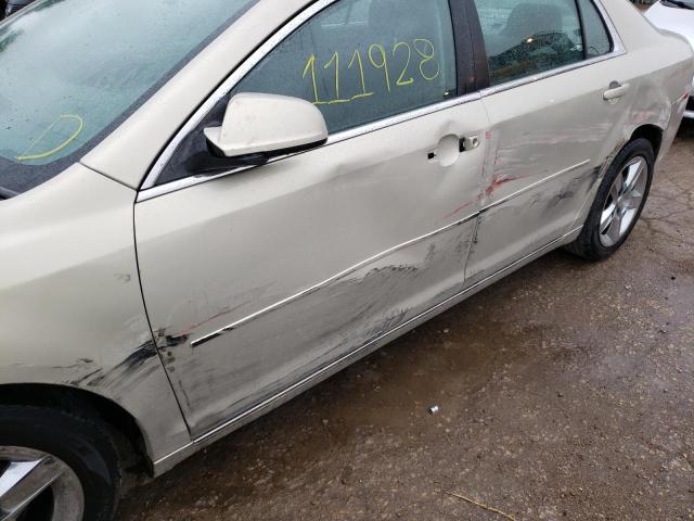 1G1ZC5EB5AF253750 - 2010 CHEVROLET MALIBU 1LT 银色 照片 9