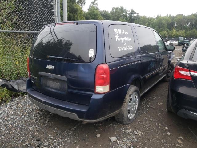 1GNDV23W67D183106 - 2007 CHEVROLET UPLANDER L BLUE photo 4