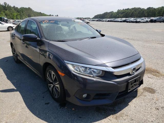 2HGFC1F36HH648234 - 2017 HONDA CIVIC EX BLUE photo 1