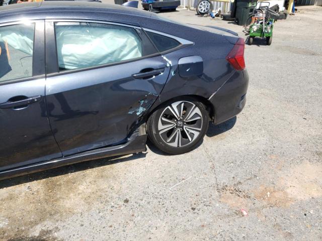 2HGFC1F36HH648234 - 2017 HONDA CIVIC EX BLUE photo 9