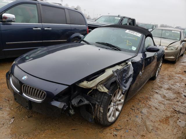 4USBU33596LW58083 - 2006 BMW Z4 3.0 BLUE photo 2