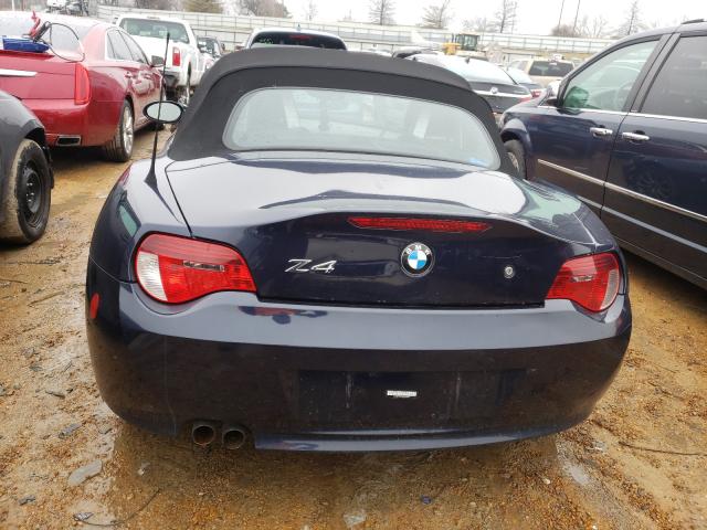 4USBU33596LW58083 - 2006 BMW Z4 3.0 BLUE photo 6