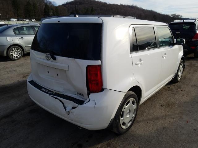 JTLKE50E791081416 - 2009 TOYOTA SCION XB Blanco foto 4