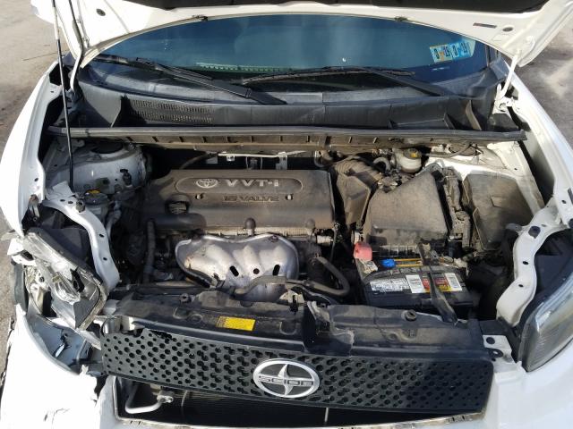 JTLKE50E791081416 - 2009 TOYOTA SCION XB Blanco foto 7