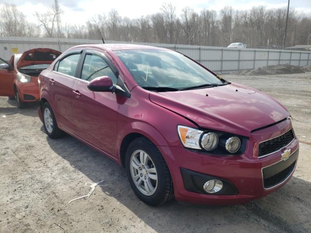 1G1JC5SG4E4123909 - 2014 CHEVROLET SONIC PURPLE photo 1