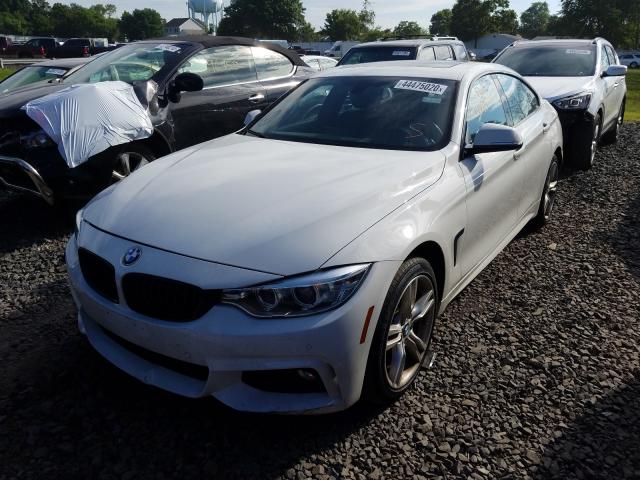 WBA4F9C50HG440067 - 2017 BMW 430XI GRAN WHITE photo 2