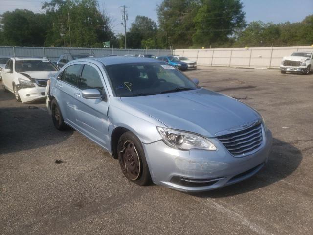 1C3CCBABXEN212418 - 2014 CHRYSLER 200 LX BLUE photo 1