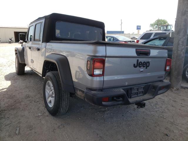 1C6HJTAG7LL124581 - 2020 JEEP GLADIATOR GRAY photo 3