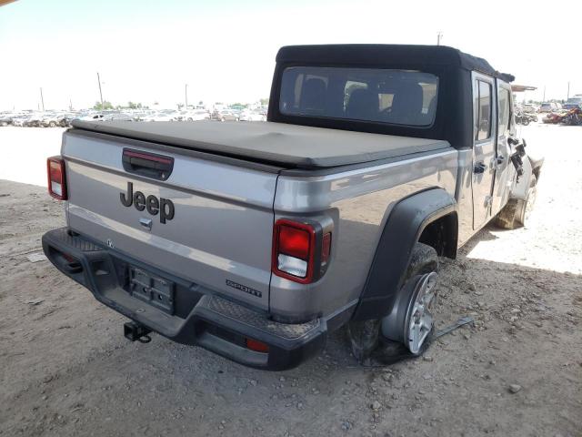 1C6HJTAG7LL124581 - 2020 JEEP GLADIATOR GRAY photo 4