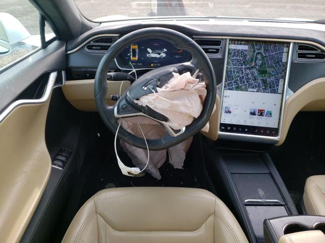 5YJSA1H27EFP65703 - 2014 TESLA MODEL S Սպիտակ լուսանկար 9