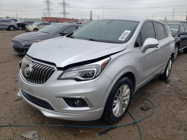 LRBFXBSA7JD010296 - 2018 BUICK ENVISION P SILVER photo 2