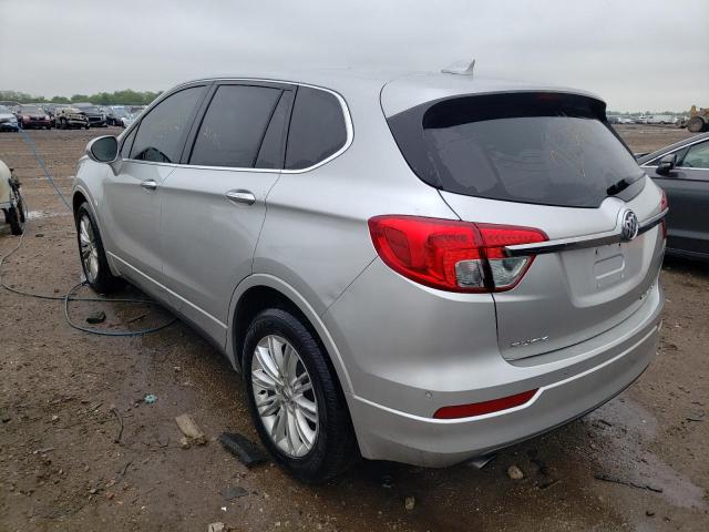 LRBFXBSA7JD010296 - 2018 BUICK ENVISION P SILVER photo 3