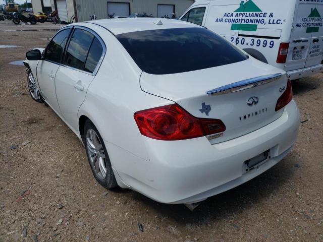 JN1CV6AP1FM501481 - 2015 INFINITI Q40 WHITE photo 3