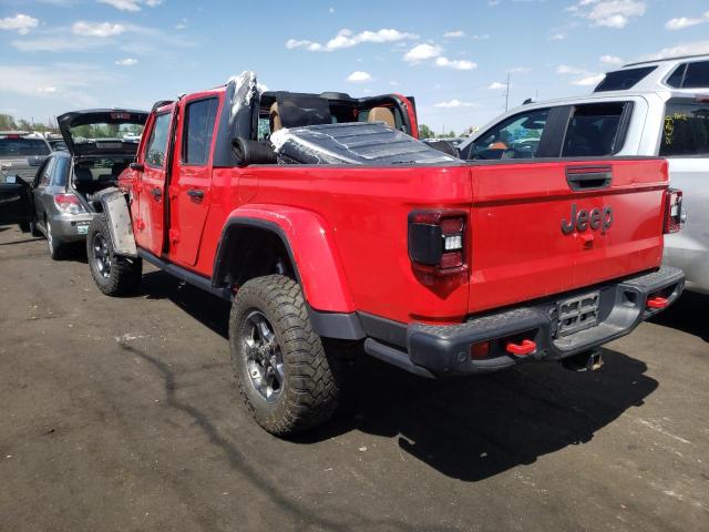 1C6JJTBG5LL105138 - 2020 JEEP GLADIATOR RED photo 3