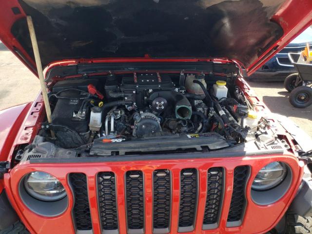 1C6JJTBG5LL105138 - 2020 JEEP GLADIATOR RED photo 7