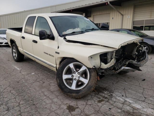 1D7HU182X7J610422 - 2007 DODGE RAM 1500 S CREAM photo 1