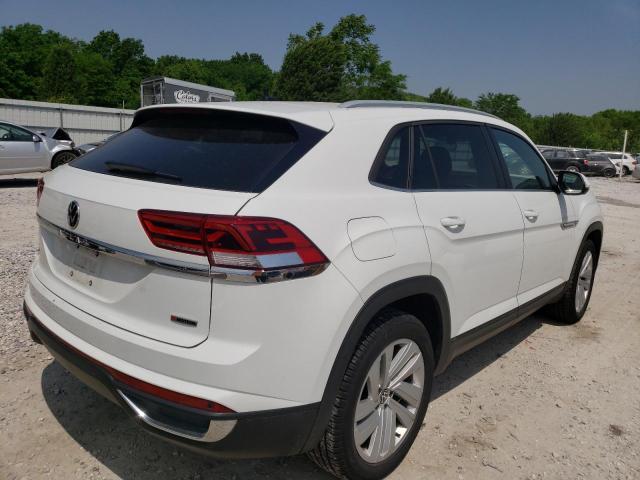 1V2KC2CA8MC203009 - 2021 VOLKSWAGEN ATLAS CROS თეთრი ფოტო 4