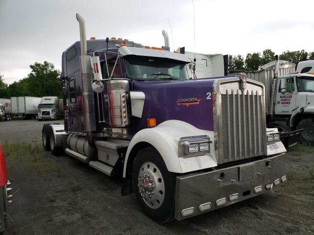 1XKWDB9X26J146157 - 2006 KENWORTH CONSTRUCTI PURPLE photo 1