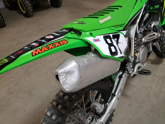 JKAKXGKC7MA000432 - 2021 KAWASAKI KX450 K GREEN photo 9