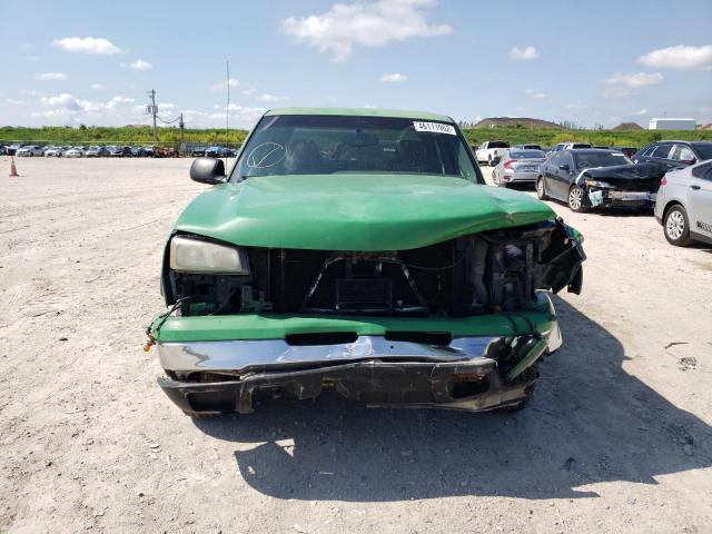 2GCEK13V771139201 - 2007 CHEVROLET SILVERADO GREEN photo 9