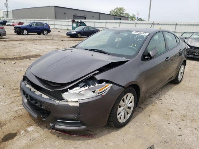 1C3CDFDH3GD****** - 2016 DODGE DART SE AE GRAY photo 2