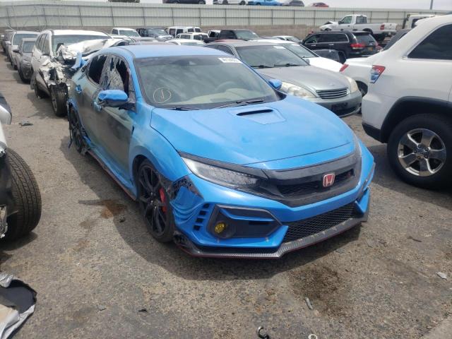 SHHFK8G76MU203325 - 2021 HONDA CIVIC TYPE BLUE photo 1