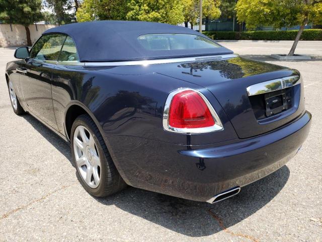 SCA666D57GU102066 - 2016 ROLLS-ROYCE DAWN BLUE photo 3