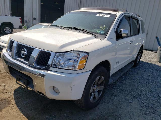 5N1AA08C47N705604 - 2007 NISSAN ARMADA SE BLACK photo 2