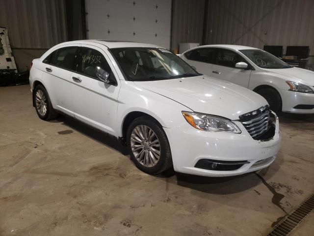 1C3CCBCG1CN116778 - 2012 CHRYSLER 200 LIMITE WHITE photo 1