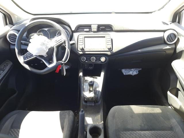 3N1CN8DV5LL867651 - 2020 NISSAN VERSA S WHITE photo 9