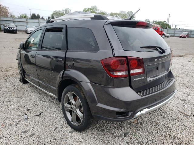 3C4PDCGG8JT166603 - 2018 DODGE JOURNEY CR GRAY photo 3