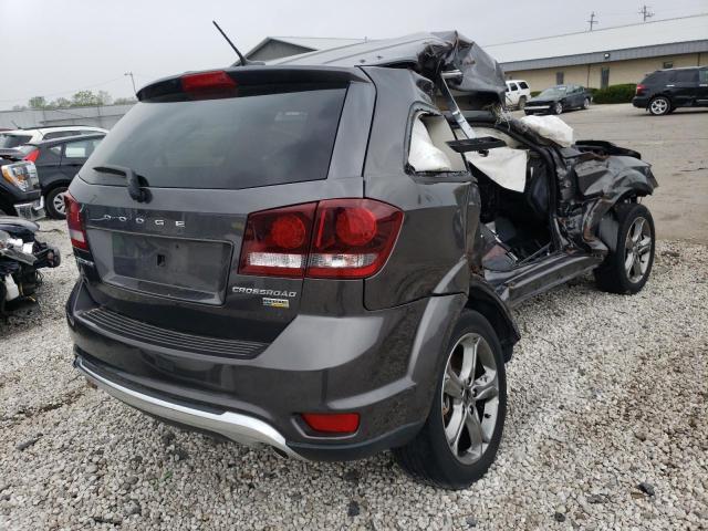 3C4PDCGG8JT166603 - 2018 DODGE JOURNEY CR GRAY photo 4