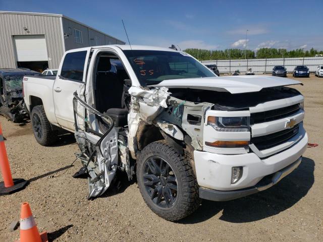 3GCUKREC7JG583117 - 2018 CHEVROLET 1500 SILVE WHITE photo 1