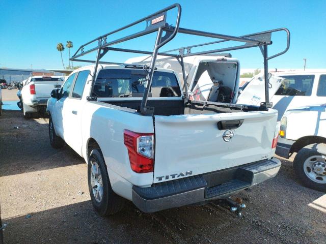 1N6AA1EK6KN505478 - 2019 NISSAN TITAN S WHITE photo 3