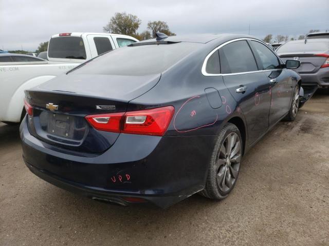 1G1ZH5SX8GF227282 - 2016 CHEVROLET MALIBU PRE BLUE photo 4
