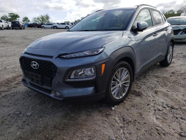 KM8K6CAA2LU482348 - 2020 HYUNDAI KONA SEL P GRAY photo 2