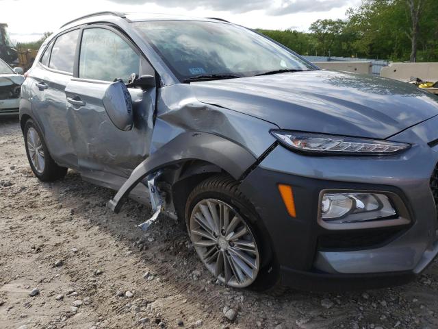 KM8K6CAA2LU482348 - 2020 HYUNDAI KONA SEL P GRAY photo 9