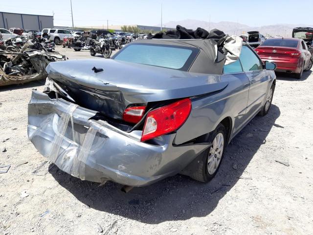 1C3LC45K98N207558 - 2008 CHRYSLER SEBRING SILVER photo 4