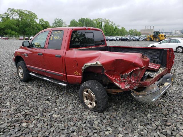 1D7KS28D37J573278 - 2007 DODGE RAM 2500 S RED photo 3