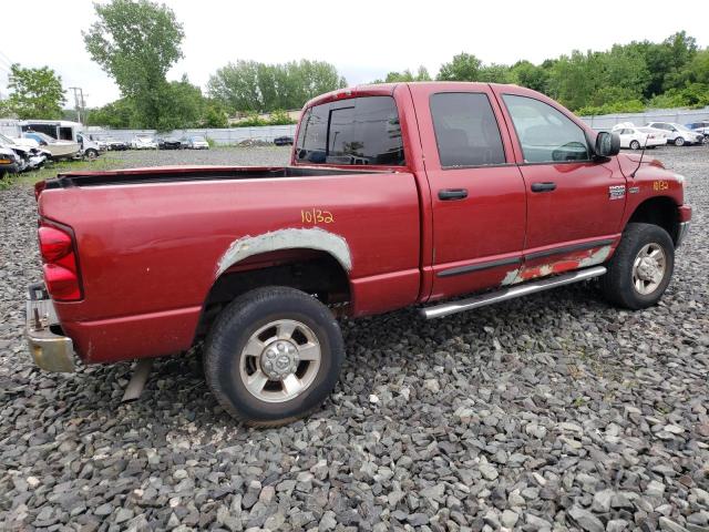 1D7KS28D37J573278 - 2007 DODGE RAM 2500 S RED photo 4