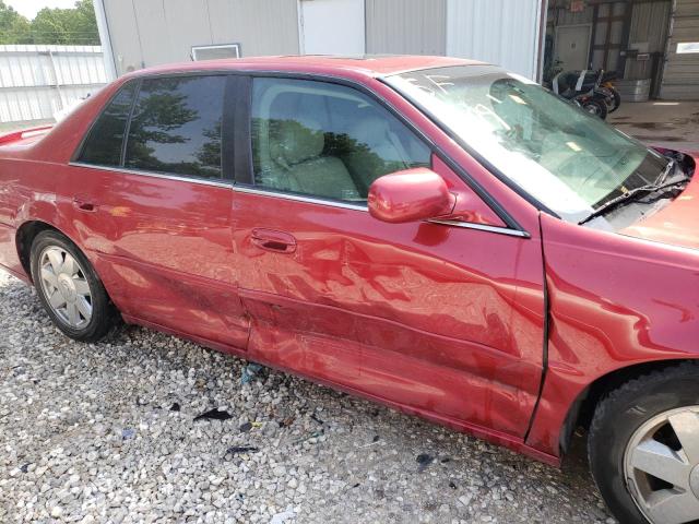 1G6KF57995U180137 - 2005 CADILLAC DEVILLE DT RED photo 9